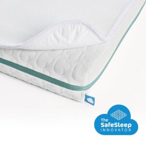 AeroSleep® ECOlution Pack 2-in-1 : matras + 3D matrasbeschermer - wieg - 80 x 50 cm