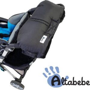 Altabebe - Handenwarmer - Handschoen voor Kinderwagen - Active Zwart