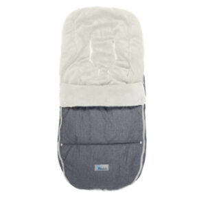 Altabebe wintervoetbeschermer Alpin voor kinderwagen Bugaboo Lichtgrijs - White wassen