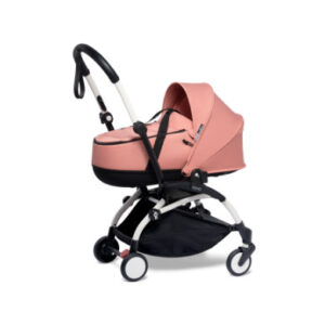 BABYZEN Kinderwagen YOYO2 0+ met reiswieg White /Ginger