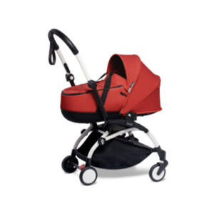 BABYZEN Kinderwagen YOYO2 0+ met reiswieg White /Red