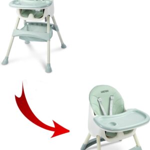 BILL 2-in-1 kinderstoel Mint -baby voeding stoe