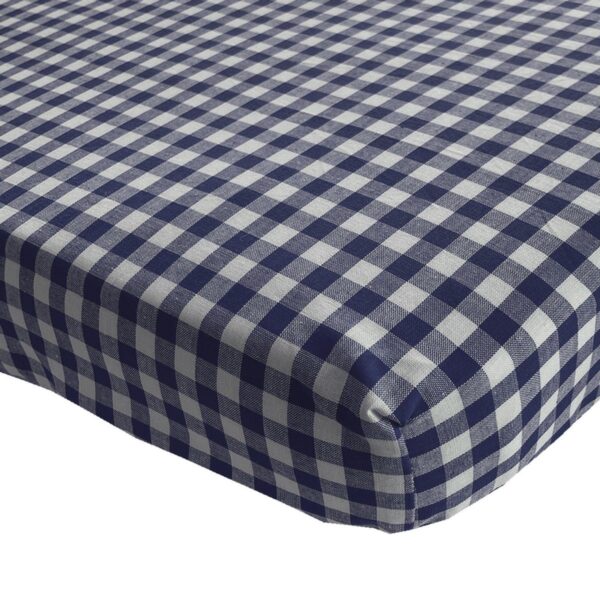 BINK Bedding Hoeslaken BB Marine 1 cm (ruit) Wieg/Kinderwagen 40 x 80 cm