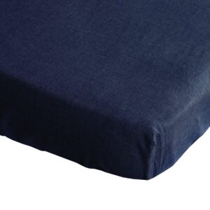 BINK Bedding Hoeslaken Bo Jeans Wieg/Kinderwagen 40 x 80 cm