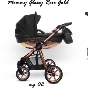 Baby Active Glossy Kinderwagen Inclusief autostoel gold