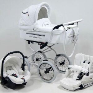 Baby Fashion Retro klassieke kinderwagen - 3-in-1 - isabell