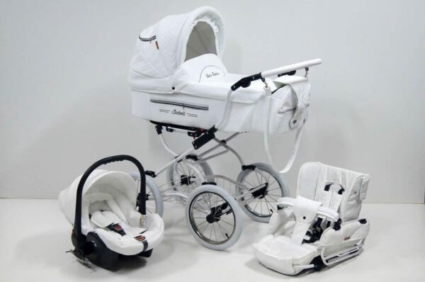 Baby Fashion Retro klassieke kinderwagen - 3-in-1 - isabell
