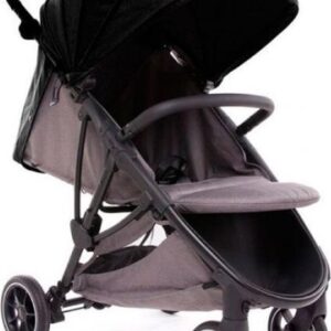 Baby Monsters Kinderwagen Alaska Zwart