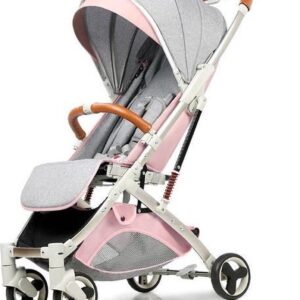 Babyset Kinderwagen Opvouwbaar | Wandelwagen Met Zonnescherm | 80x46x99cm | 0-4 Jaar Oud