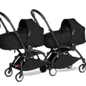 Babyzen Duo Kinderwagen Tweeling YOYO Connect Black/Black