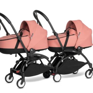 Babyzen Duo Kinderwagen Tweeling YOYO Connect Black/Ginger