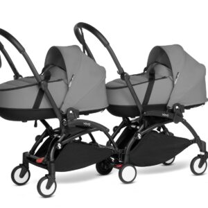 Babyzen Duo Kinderwagen Tweeling YOYO Connect Black/Grey