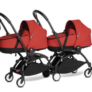 Babyzen Duo Kinderwagen Tweeling YOYO Connect Black/Red