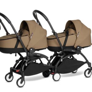 Babyzen Duo Kinderwagen Tweeling YOYO Connect Black/Toffee