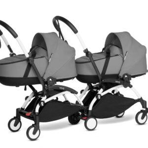 Babyzen Duo Kinderwagen Tweeling YOYO Connect White/Grey