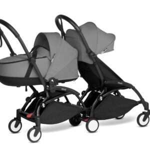 Babyzen Duo Kinderwagen YOYO Connect Black/Grey