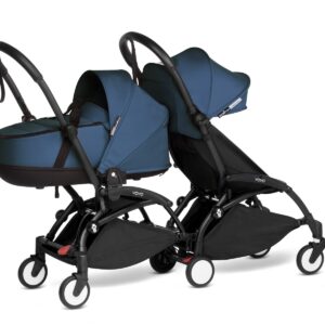 Babyzen Duo Kinderwagen YOYO Connect Black/Navy Blue