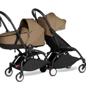 Babyzen Duo Kinderwagen YOYO Connect Black/Toffee