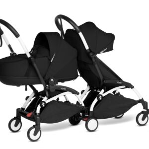 Babyzen Duo Kinderwagen YOYO Connect White/Black