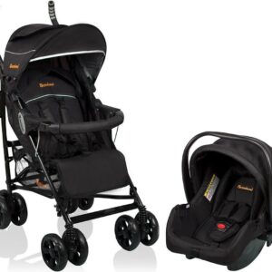 Baninni Kinderwagen Messina 2 in 1 - Night Edition Zwart