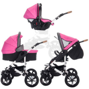 Bebebi Combi kinderwagen myVario 3 in 1 myGirl pink