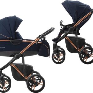 Bebetto BRESSO PREMIUM CLASS Kinderwagen (goudkleurige) incl. autostoel