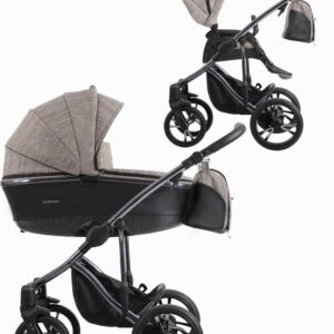 Bebetto Bresso Premium Class DARK Kinderwagen incl. autostoel DARK01 Complete kinderwagen