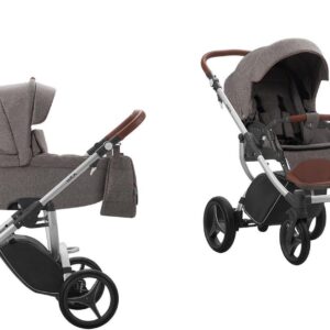 Bebetto Luca 2 in 1 kinderwagen met leer accent 11