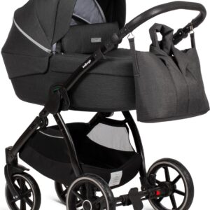 Bo Jungle B-Moonrock Kinderwagen - Suvvy - Incl. Draagmand en Luiertas - Grey