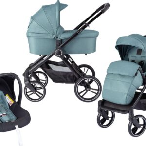 Born Lucky Kinderwagen 3 in 1 Riva - Green