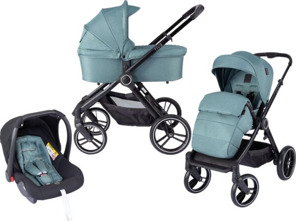 Born Lucky Kinderwagen 3 in 1 Riva - Green