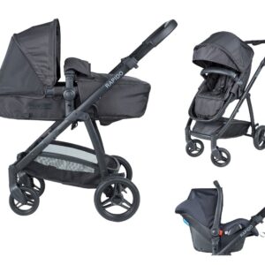 Born Lucky Kinderwagen Rapido Black Limited Edition