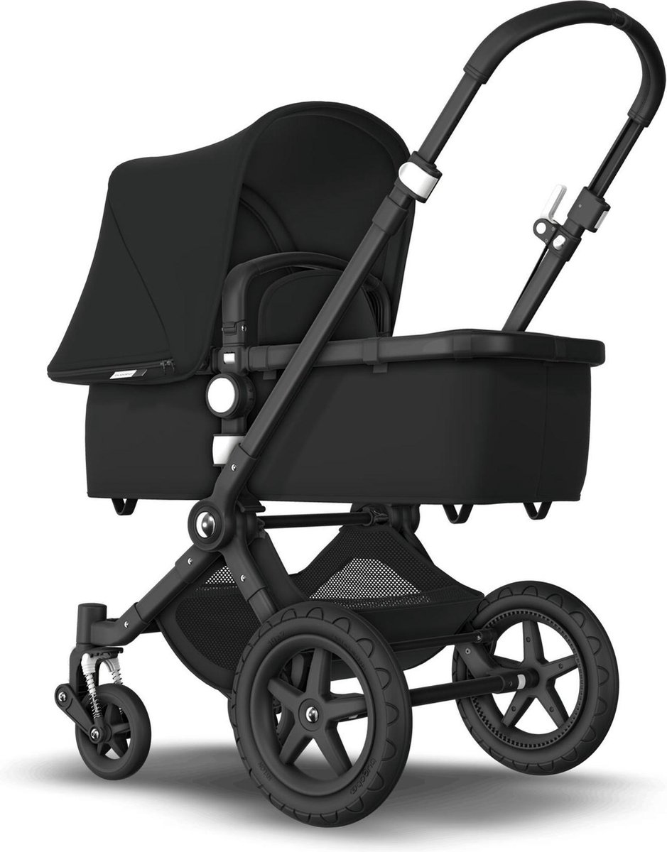 Slaapzaal Vruchtbaar Direct Bugaboo Cameleon 3 plus kinderwagen met stoel en wieg - Zwart - BabyReadyGo
