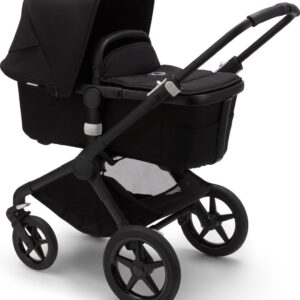 Bugaboo Fox 2 kinderwagen met stoel en wieg - Zwart