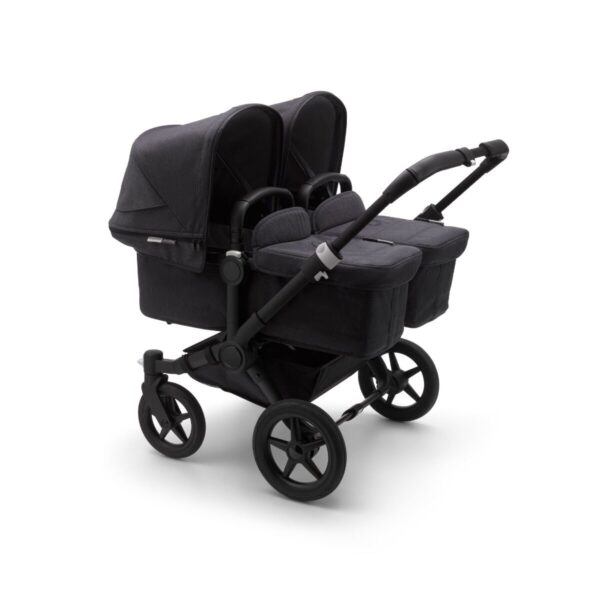 Bugaboo Tweeling Kinderwagen Donkey3 Black - Mineral Washed Black