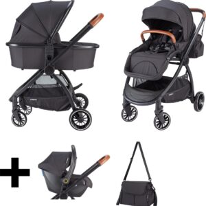 Cabino Kinderwagen 3in1 Cruiser Black