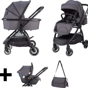 Cabino Kinderwagen 3in1 Cruiser Grey