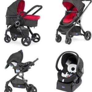 Chicco Gecombineerde kinderwagen Trio Pack Urban Plus - Red Wave