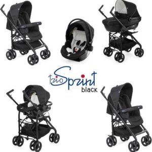 Chicco Trio kinderwagen - Black