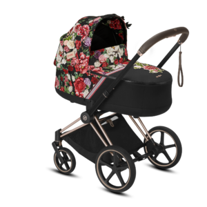 Cybex Kinderwagen Priam 2 in 1 Spring Blossom Dark Black