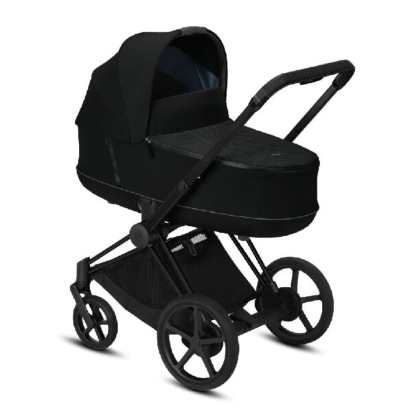 Cybex Kinderwagen ePriam 2 in 1 Deep Black / Matt Black Frame