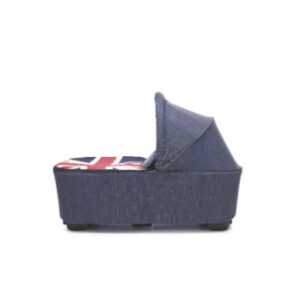 EASYWALKER MINI Kinderwagen Reiswieg Union Jack Denim