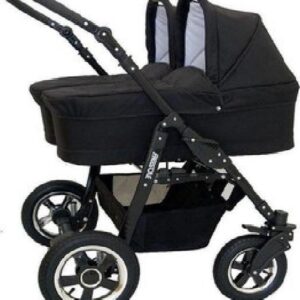 Freestyle twins duowagen 2 in 1 black 85B - Tweeling Kinderwagen