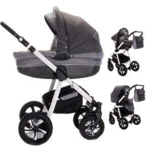 Friedrich Hugo Combi Kinderwagem Mandala 3 in 1 - Espresso grijs