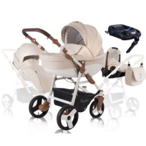 Friedrich Hugo Combi kinderwagen Simpligo 4 in 1 Sand, kunstleder