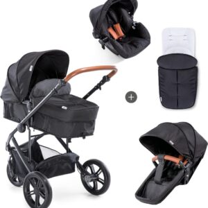 Hauck Pacific 3 Shop N Drive Kinderwagen - Caviar