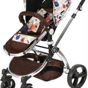 Infantastic Combi Kinderwagen 2 in 1 - Happyflower