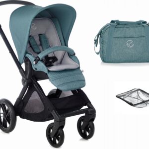 Jane Muum Kinderwagen (2021) Mild Blue + gratis luiertas & regenhoes t.w.v. €139,-