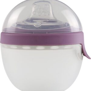 KidsMe 2-in-1 siliconen ovale feeder - Lavendel