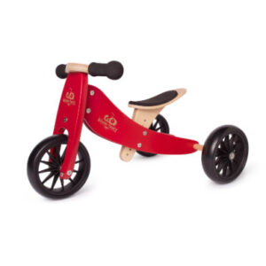 Kinderfeets ® 2-in-1 Driewieler Tiny Tot, rood